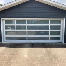 Frosted Glass Full View Door Installation in Pensacola, FL